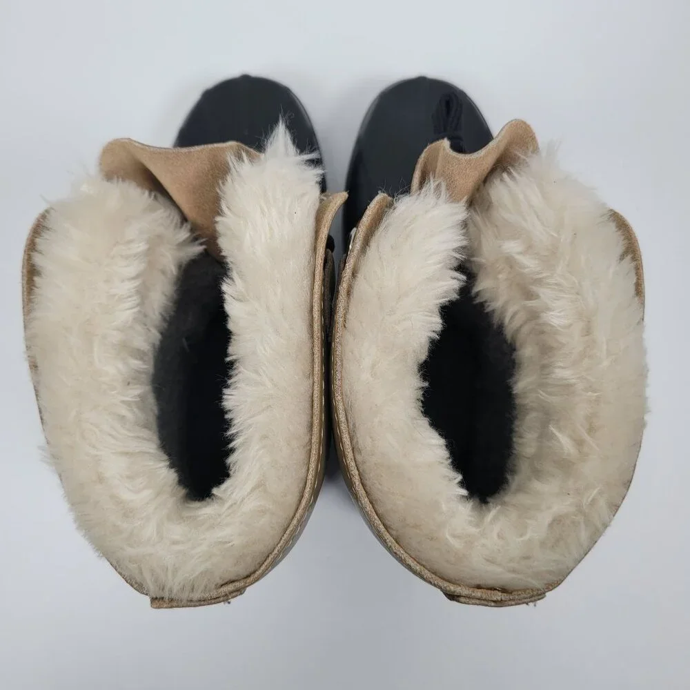 Sorel RAM Kaufman Men's Brown Black Snow Winter Duck Boots US Size 5